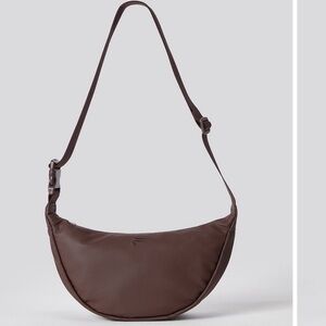 Fabletics - The Vegan Leather Sling Bag (color BROWN)